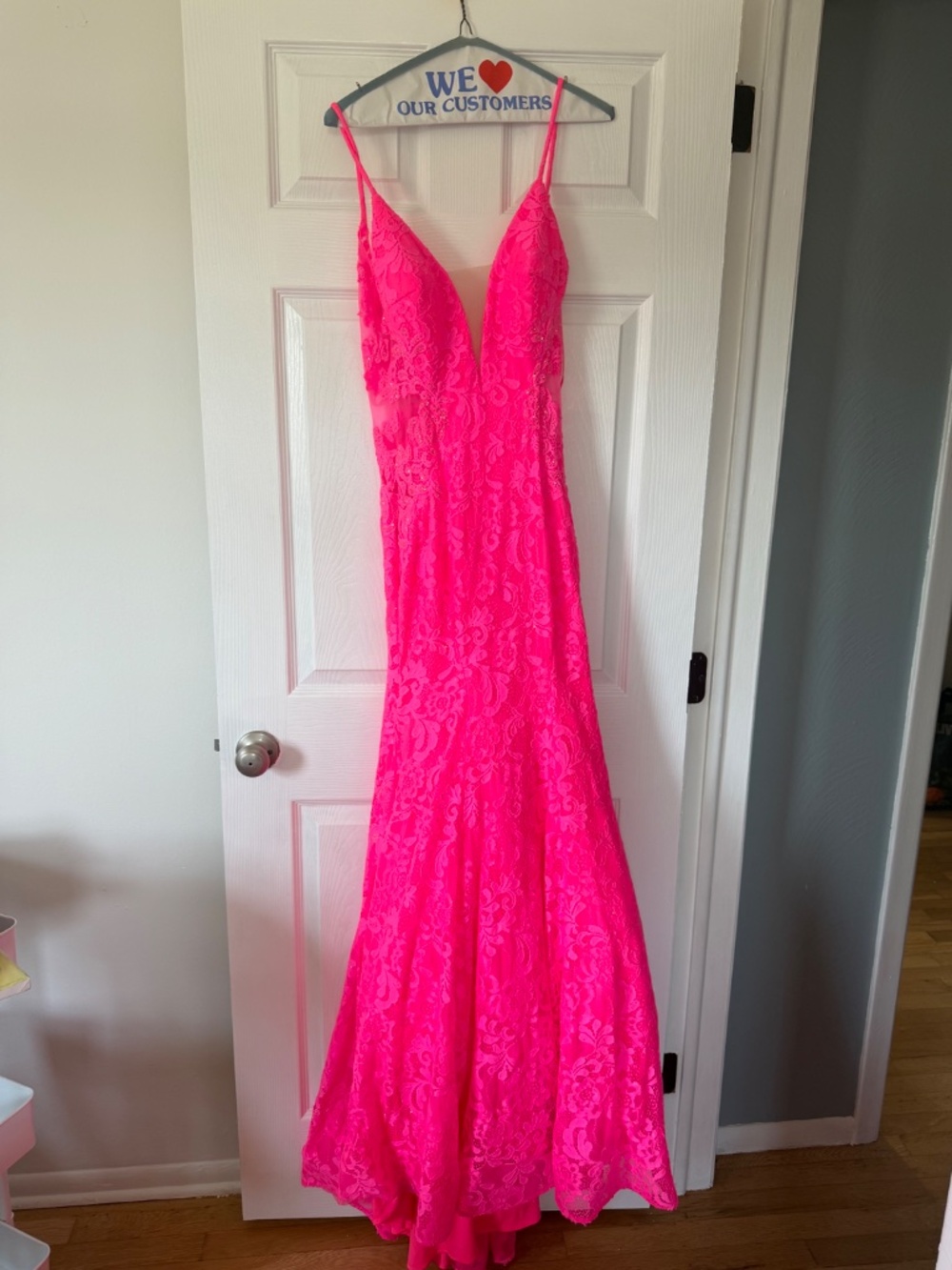 Pink Prom Dress - Picture 4 of 7
